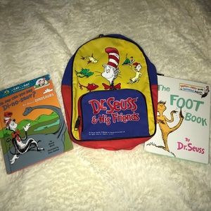 Dr. Seuss Mini Book Bag & Books